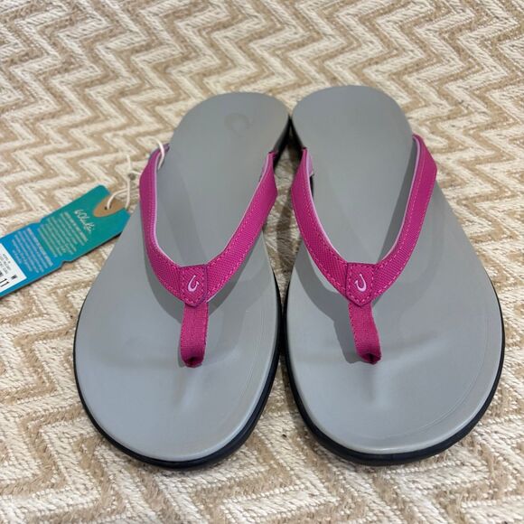 Olukai Ho’opio Flip Flop Sandals NWT - Picture 4 of 9